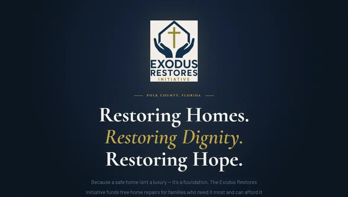 Exodus Restores Initiative website